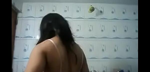  Desi Mavika Stripping To tease her boyfriend in this self shot video - indiansexygfs.com